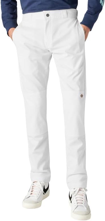 Dickies Men's Skinny Straight Double Knee Work Pants