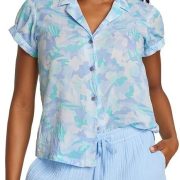 Eddie Bauer Women's Short Sleeve Packable Camp Shirt