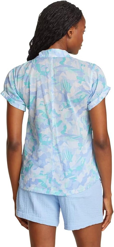 Eddie Bauer Women's Short Sleeve Packable Camp Shirt - Image 2