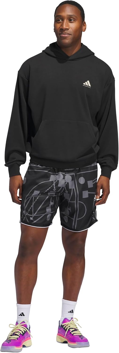 adidas Mens Crazylite All Over Printed Basketball Shorts - Image 4