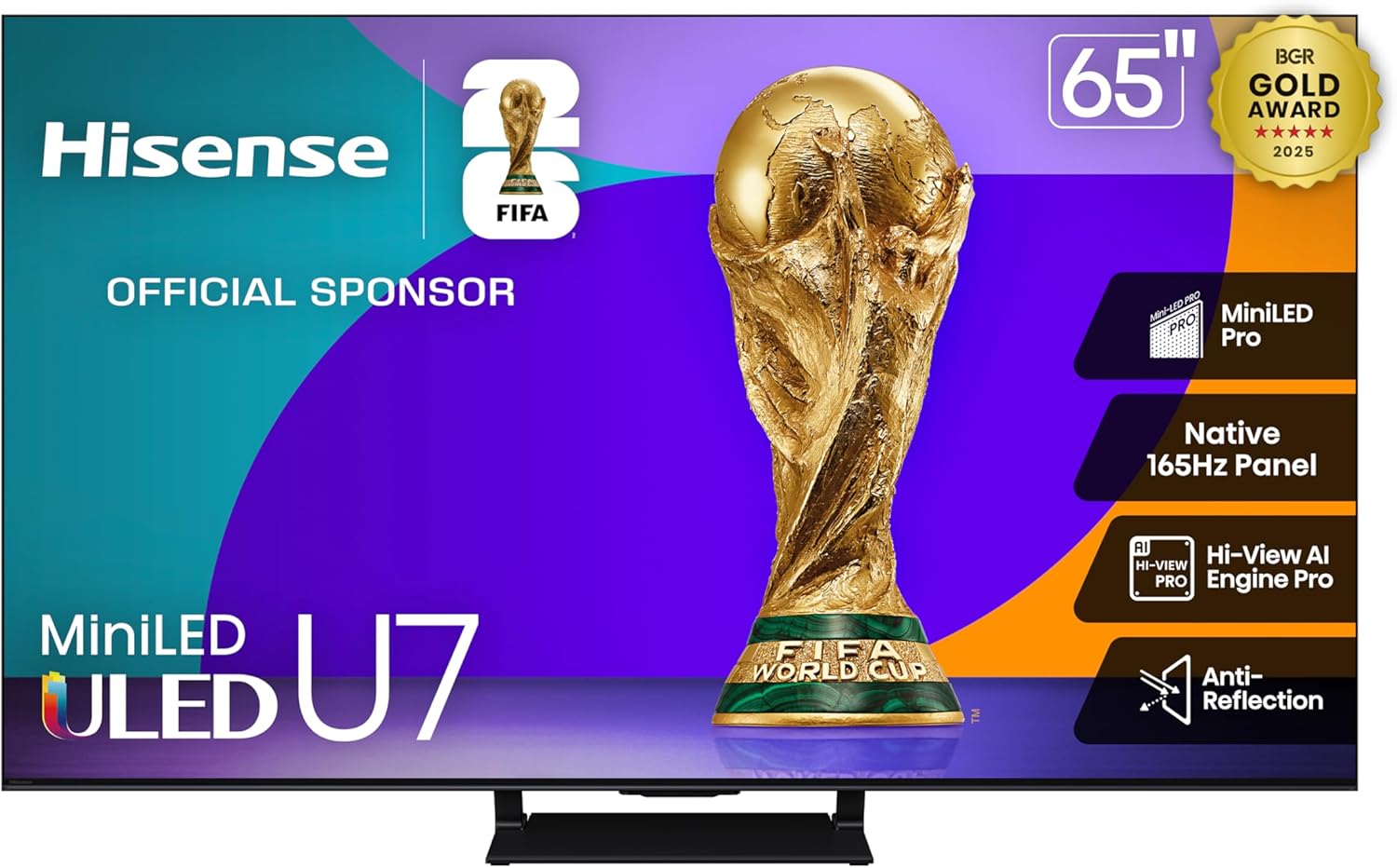Hisense 65" U7 Mini-LED ULED