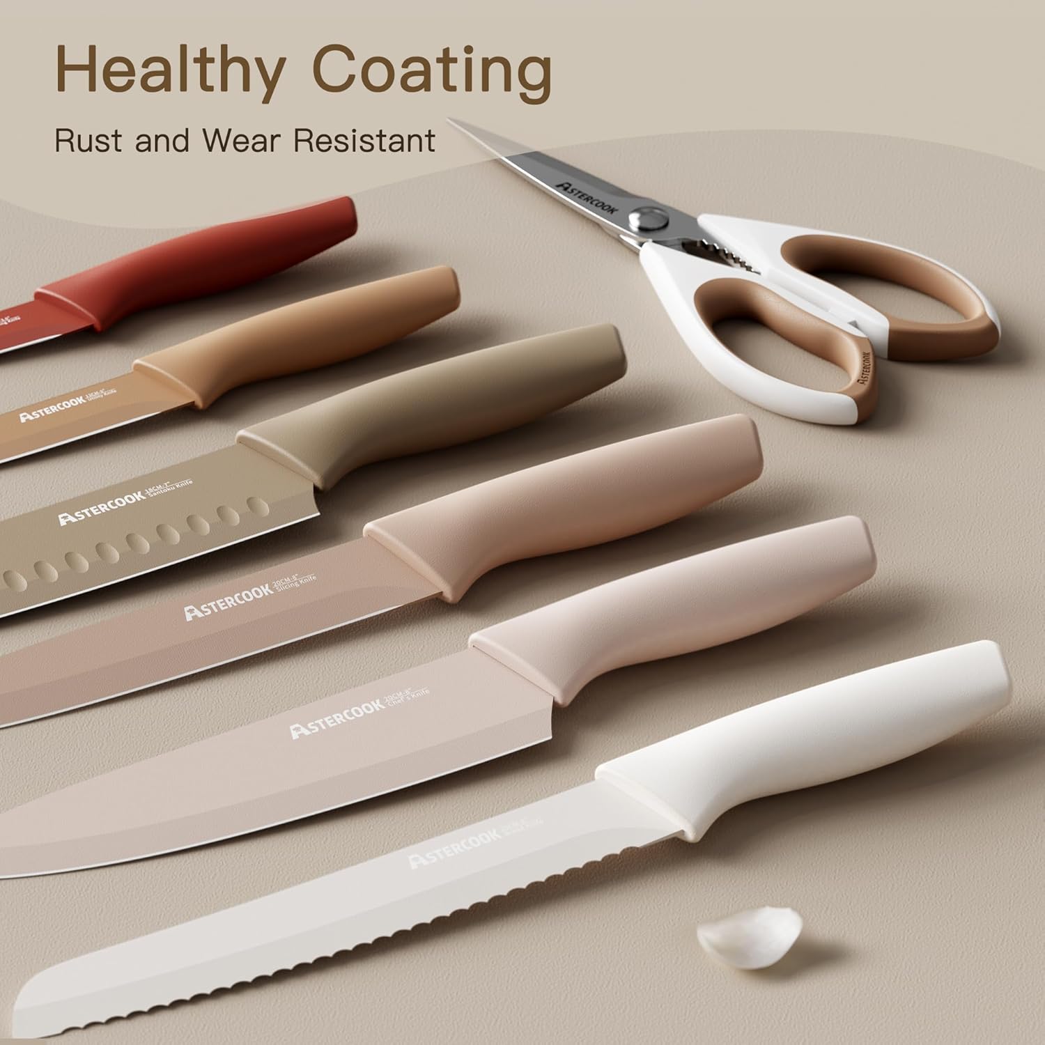 Astercook Knife Set, 13 Pieces