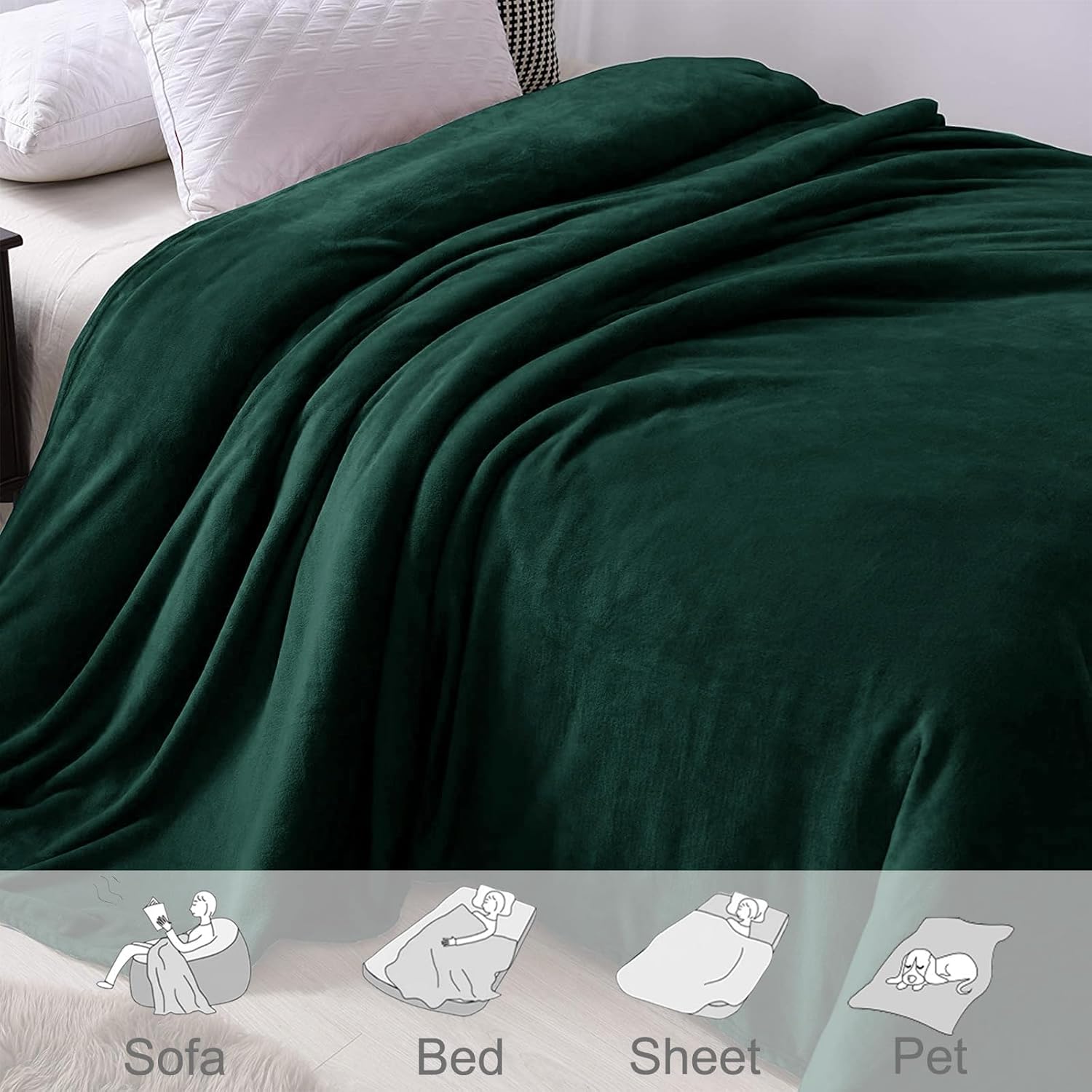 Exclusivo Mezcla Fleece Throw XL