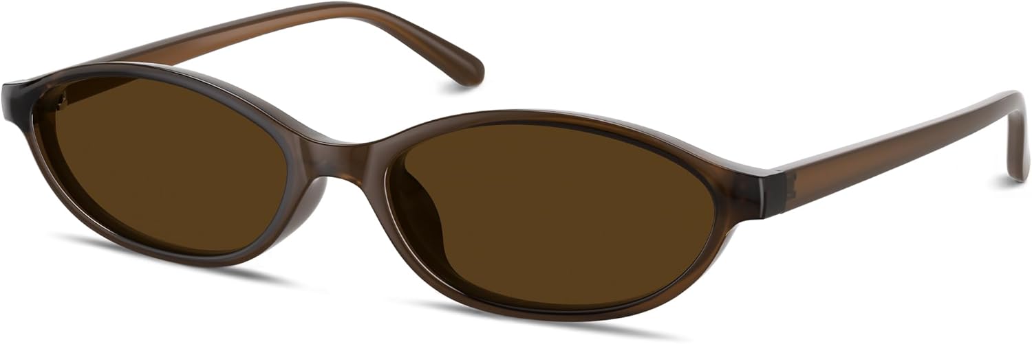 Sunglasses Womens Retro Oval Sunglasses
