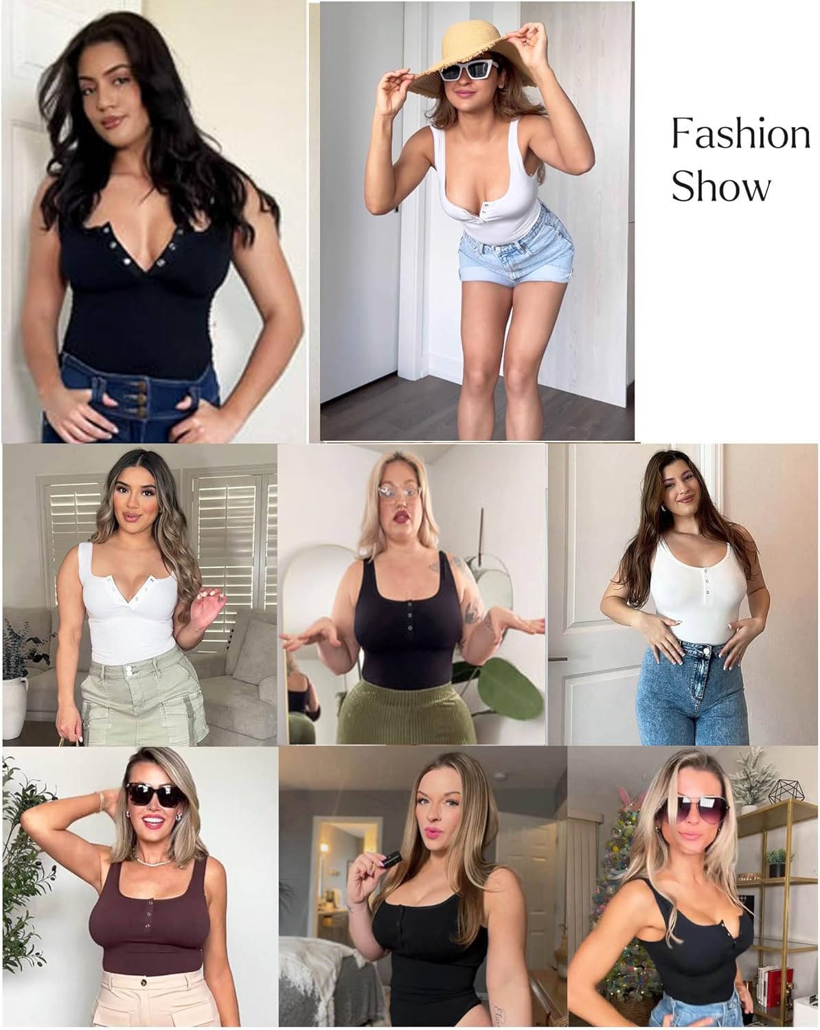 Popilush Bodysuits for Women Tummy