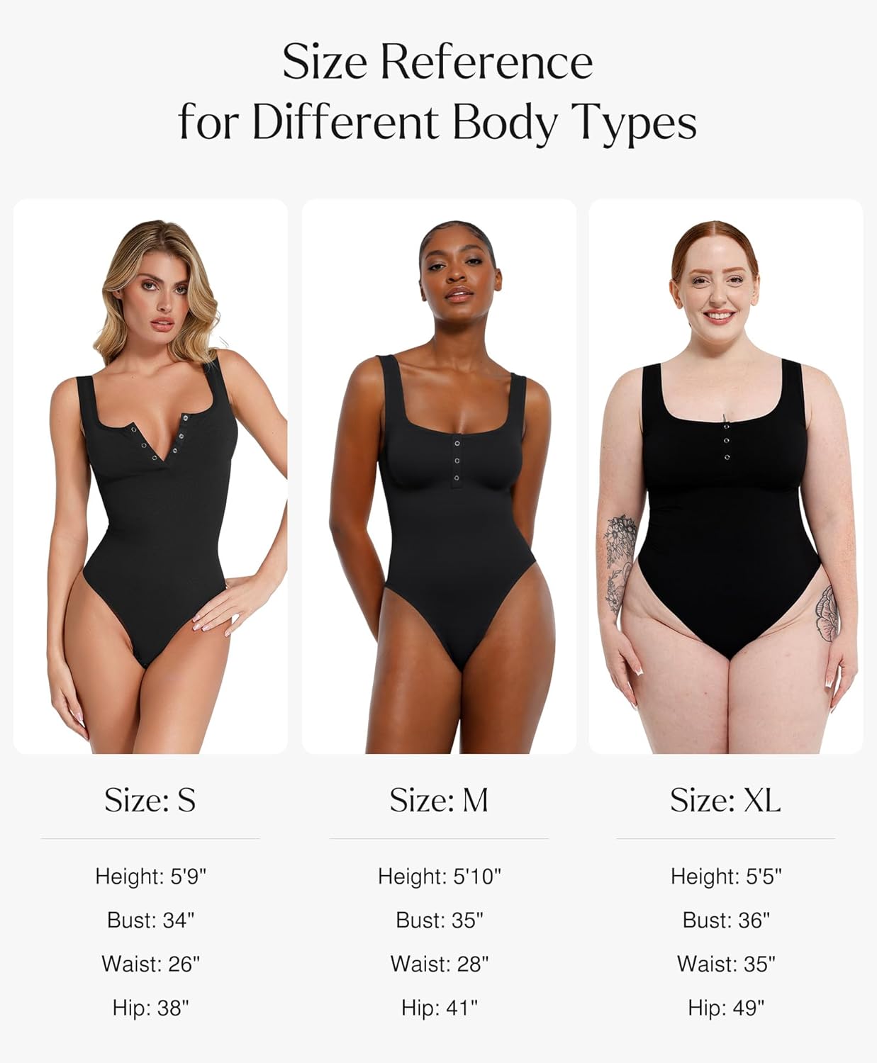 Popilush Bodysuits for Women Tummy