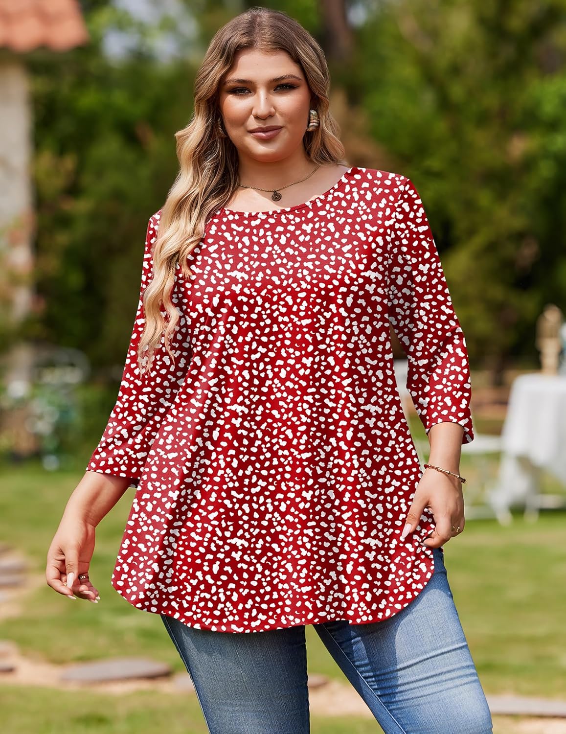 IN'VOLAND Plus Size Tops