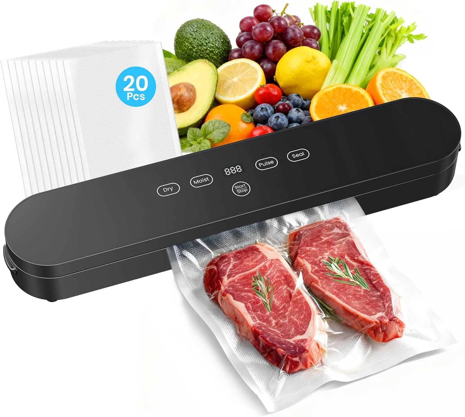 75kPa Vacuum Sealer Machine, Compact