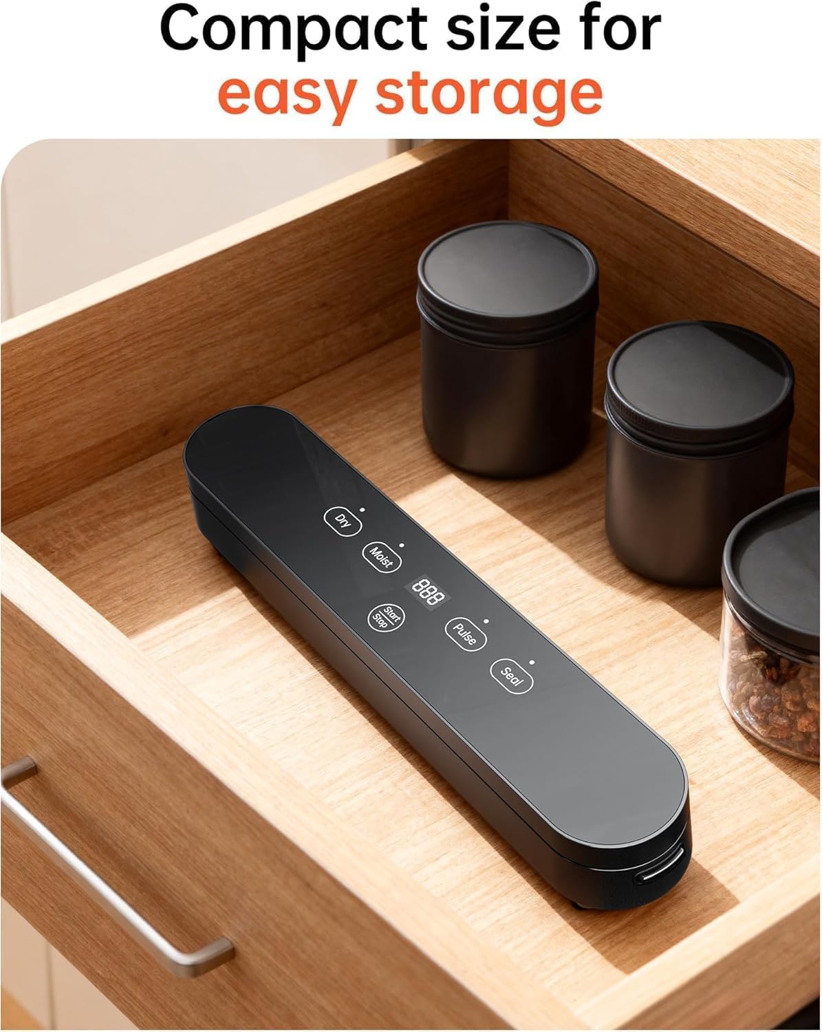 75kPa Vacuum Sealer Machine, Compact