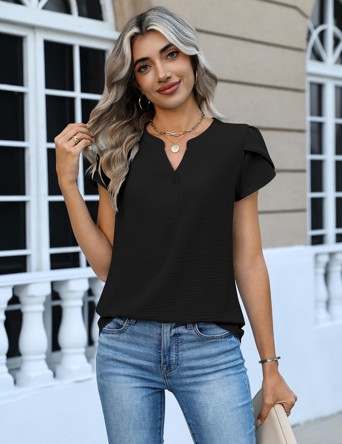 Zeagoo Womens Tops Dressy Casual