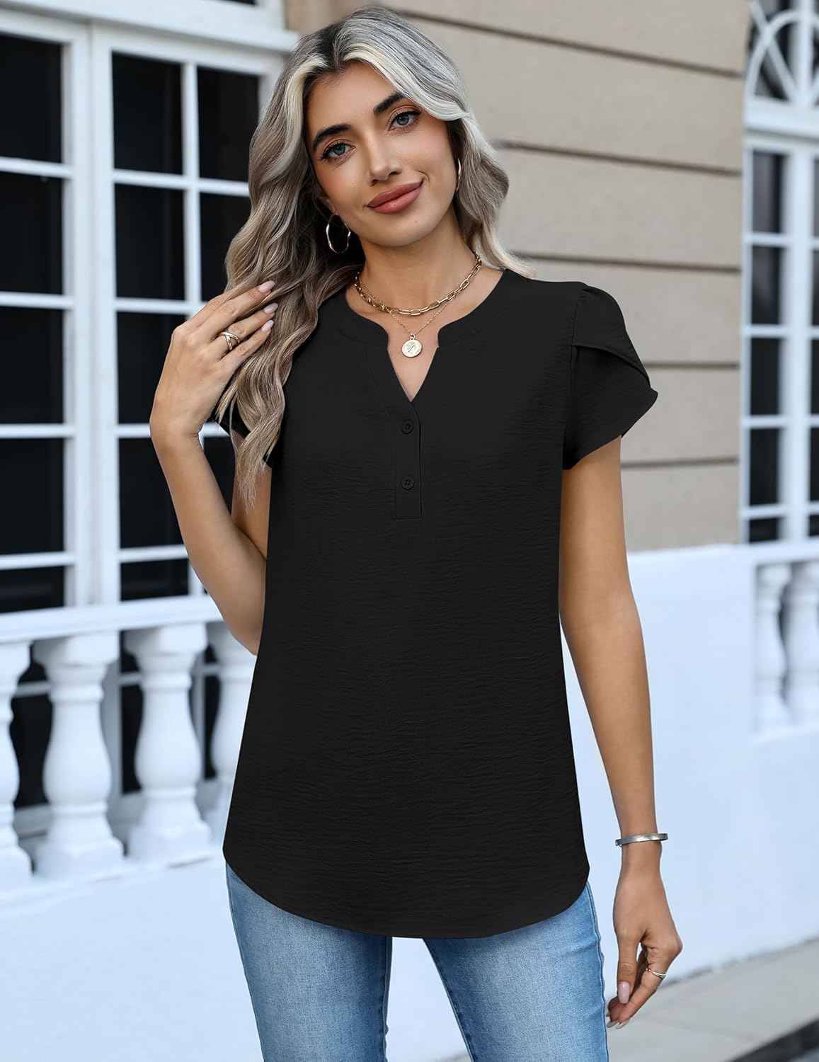 Zeagoo Womens Tops Dressy Casual