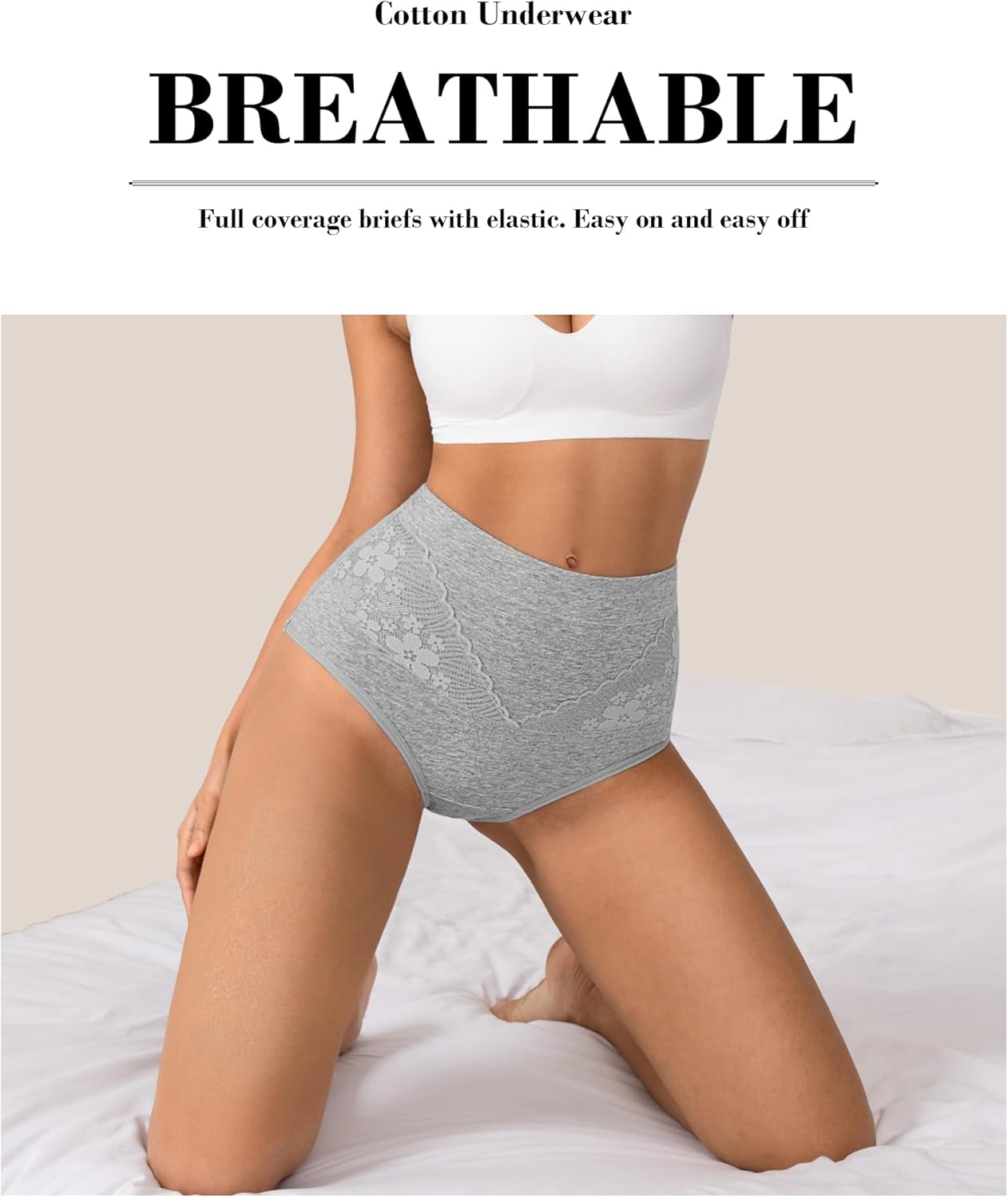 High Waisted Underwear for Womens