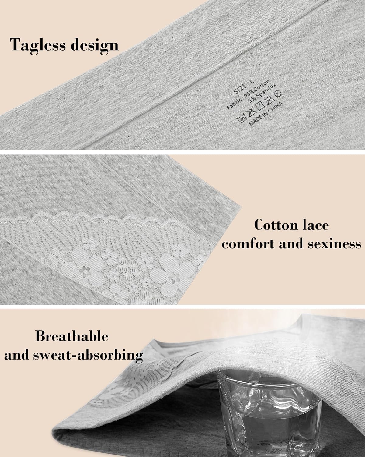 High Waisted Underwear for Womens