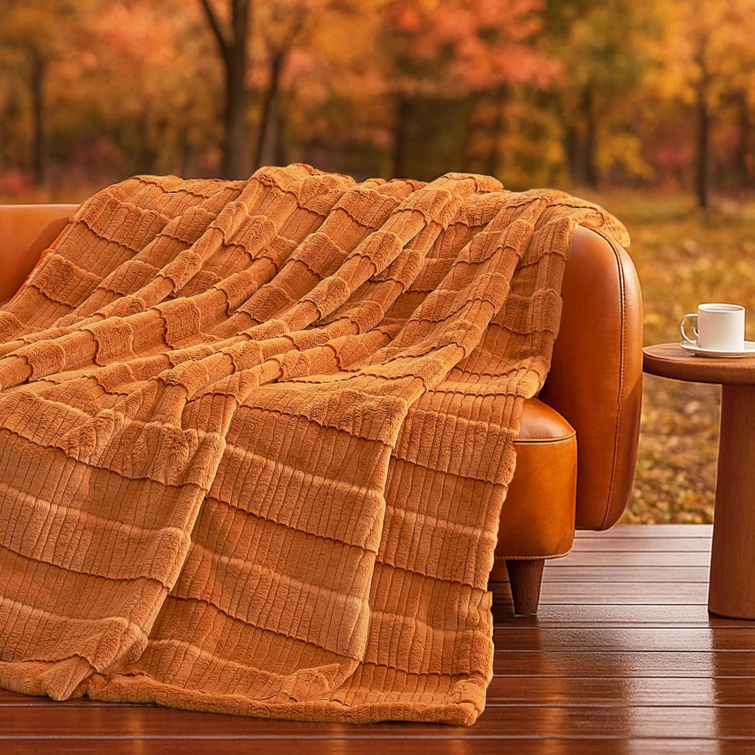 Amélie Home Luxury Striped Faux