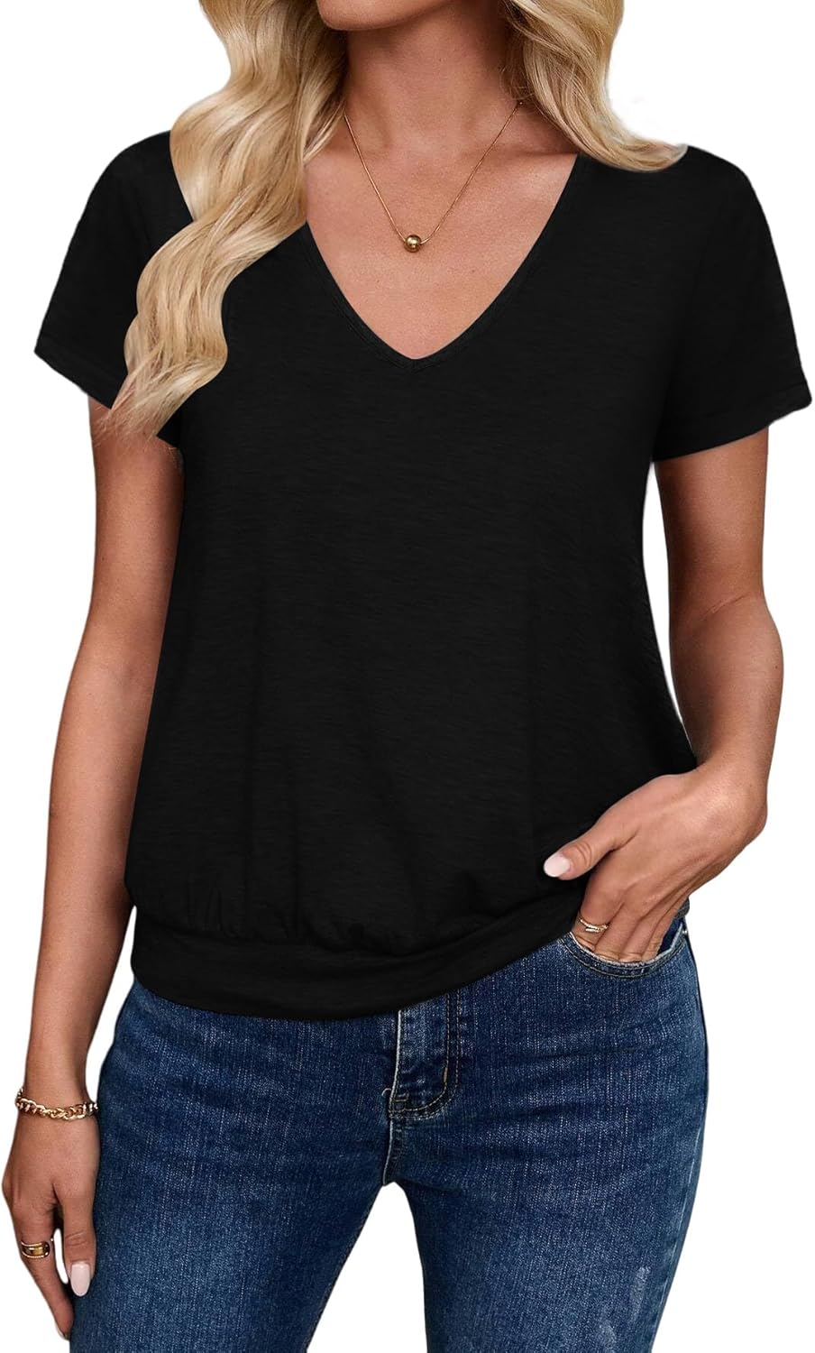 Sialois Short Sleeve Women T