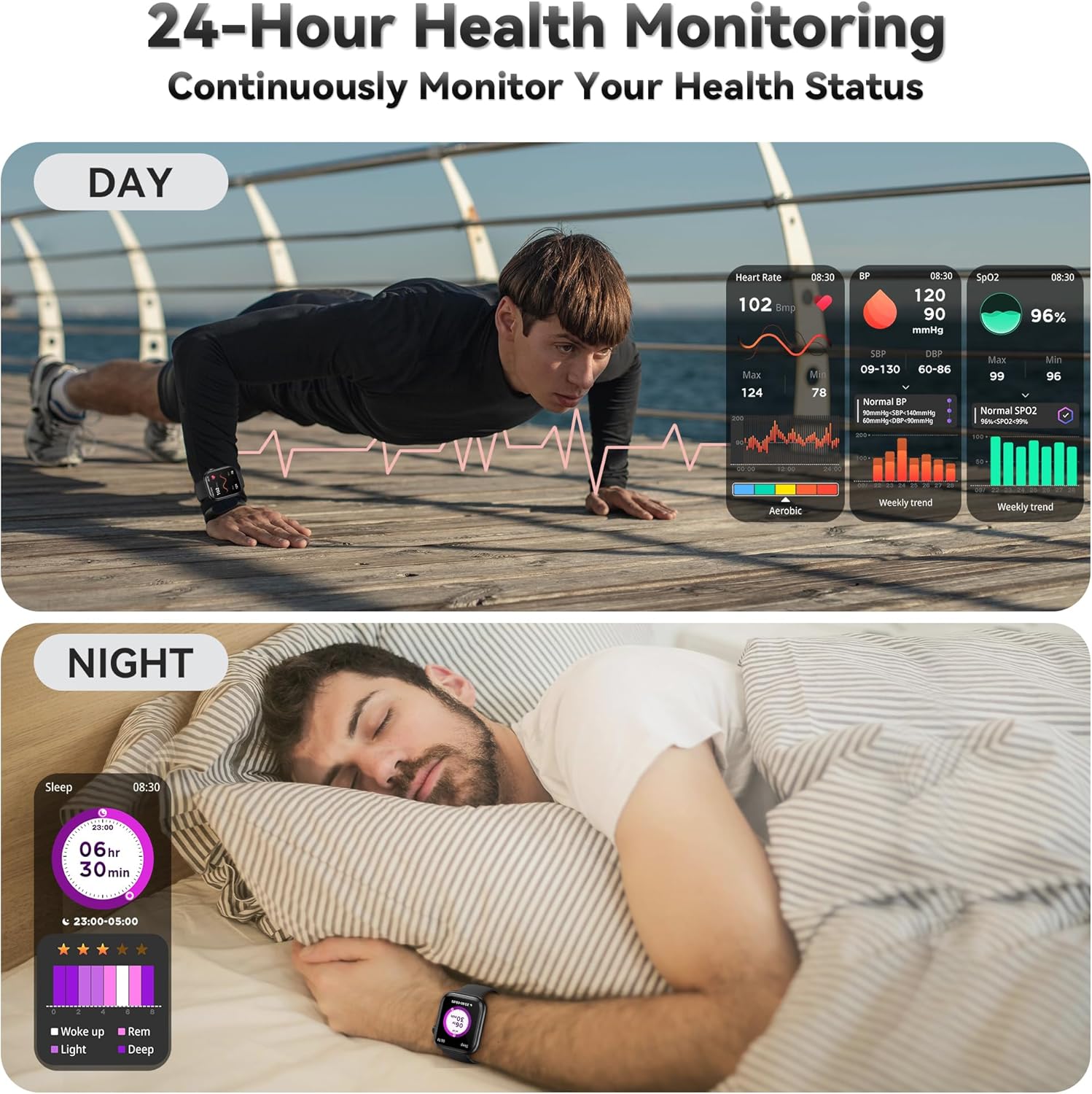 Smart Watch for Men Women