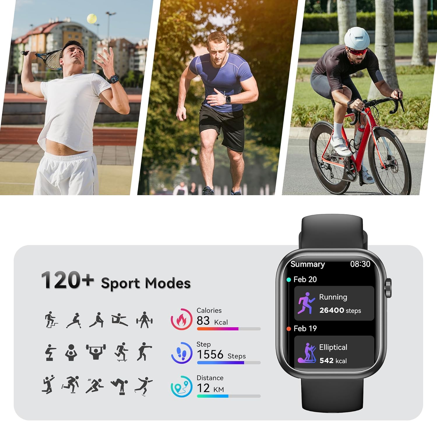 Smart Watch for Men Women