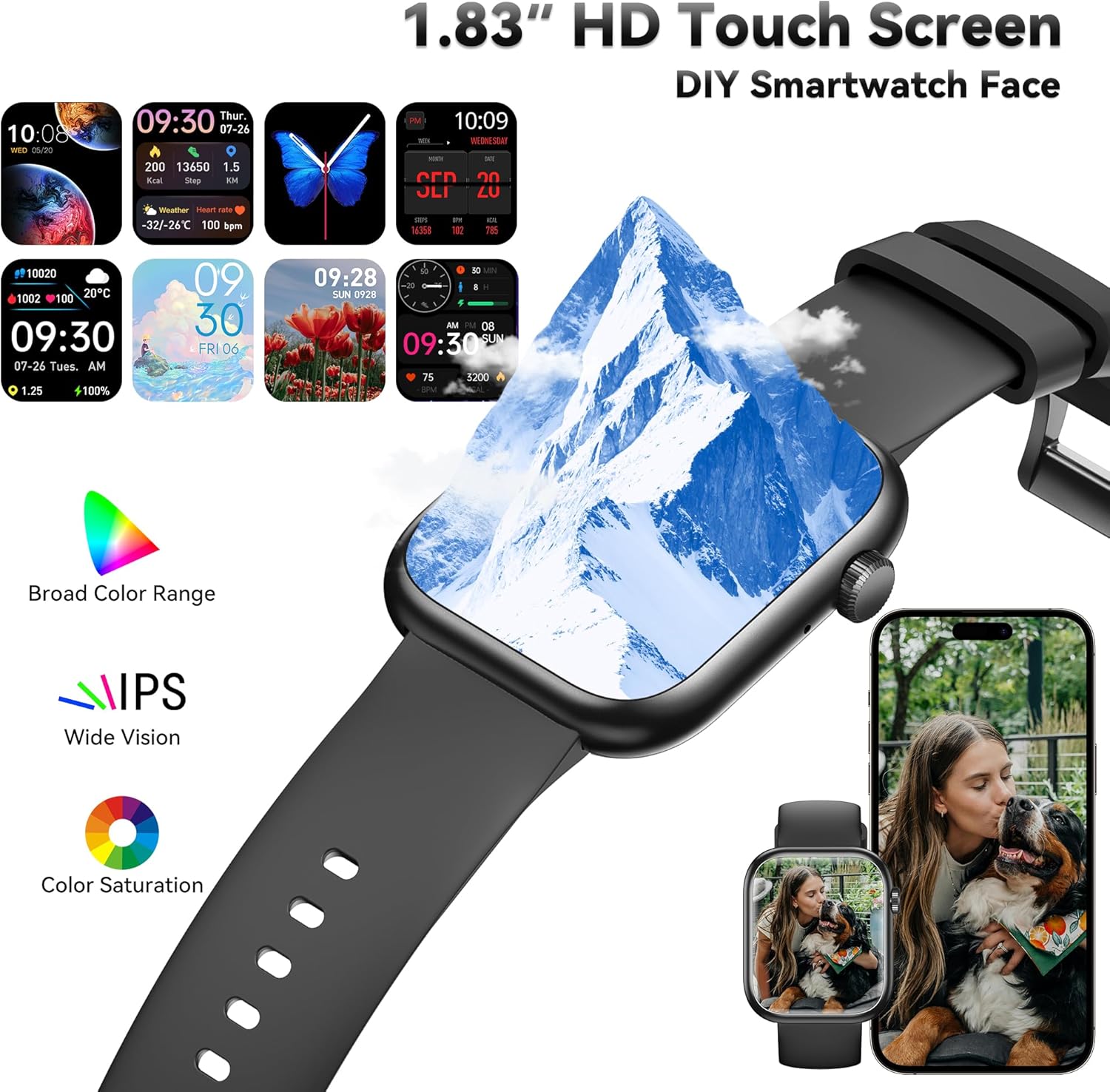 Smart Watch for Men Women