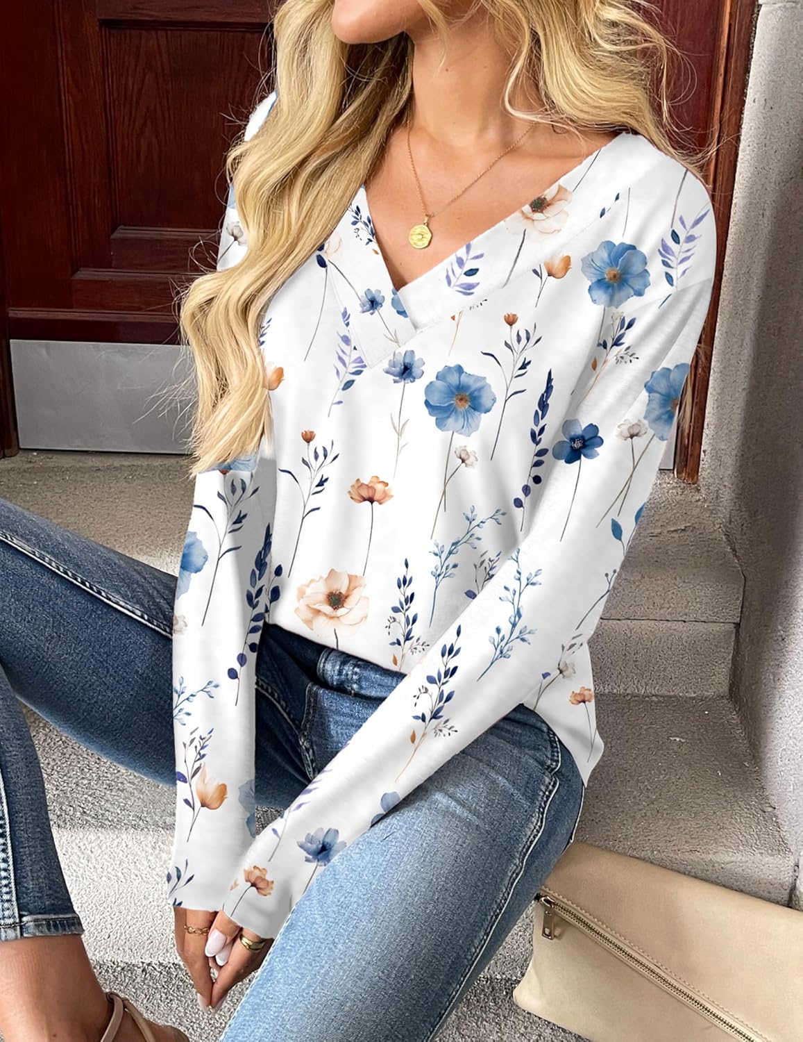 Zeagoo Women Long Sleeve Tops