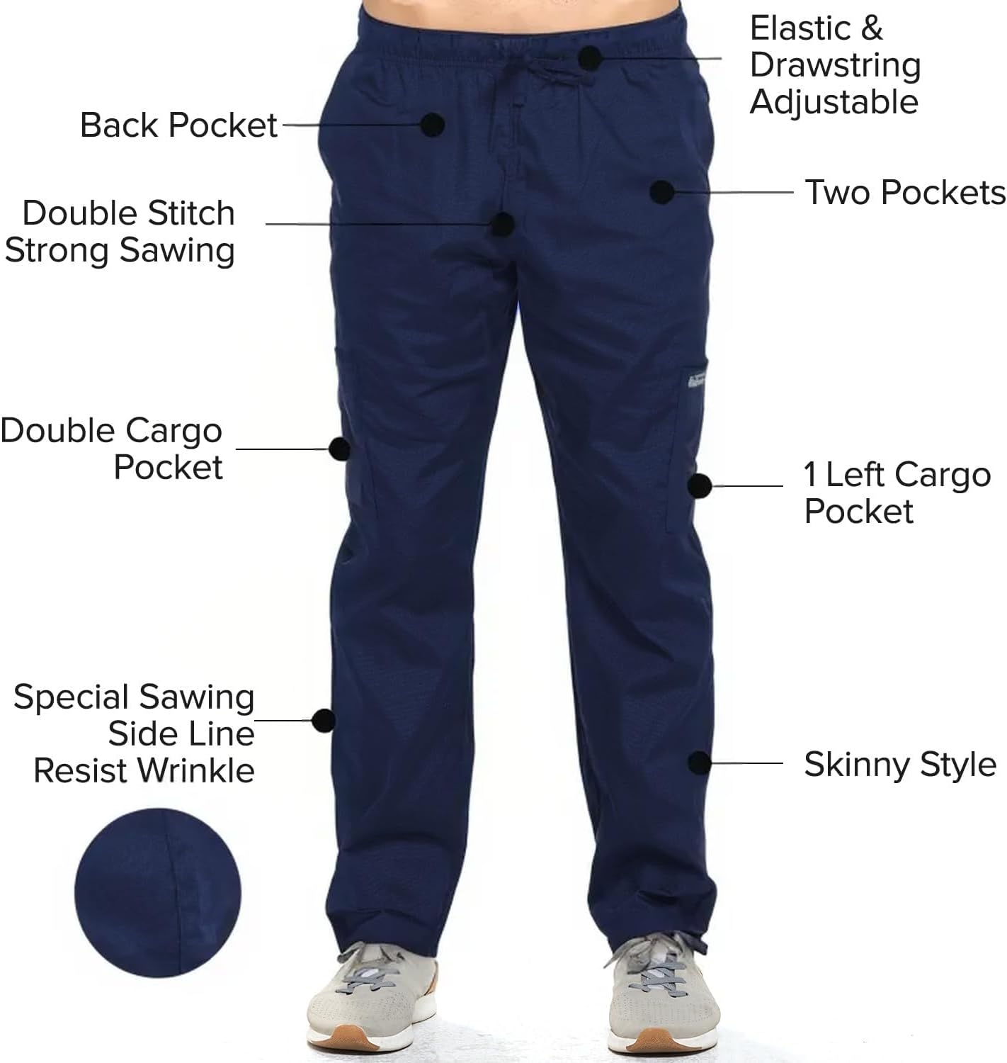 Dagacci Scrubs Medical Uniform Women
