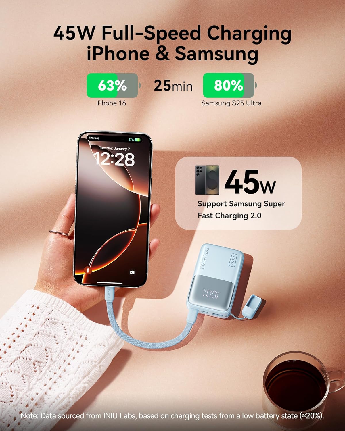 INIU Portable Charger, Ultra Mini