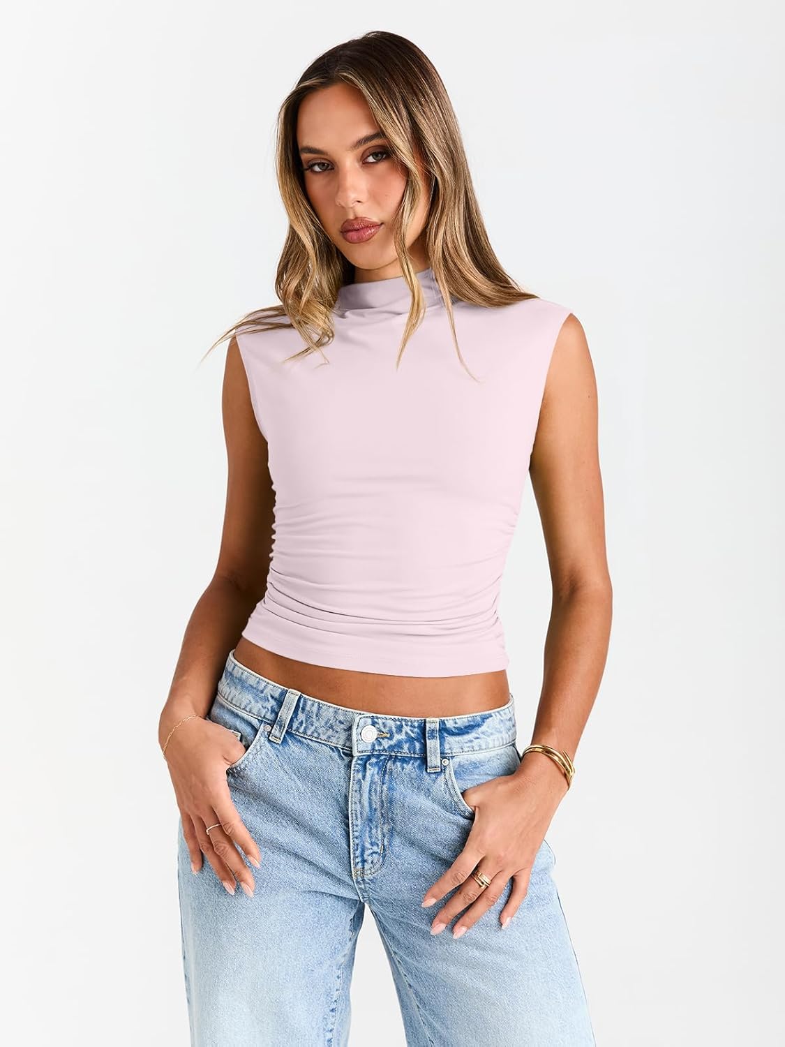 High Mock Neck Professional Basic