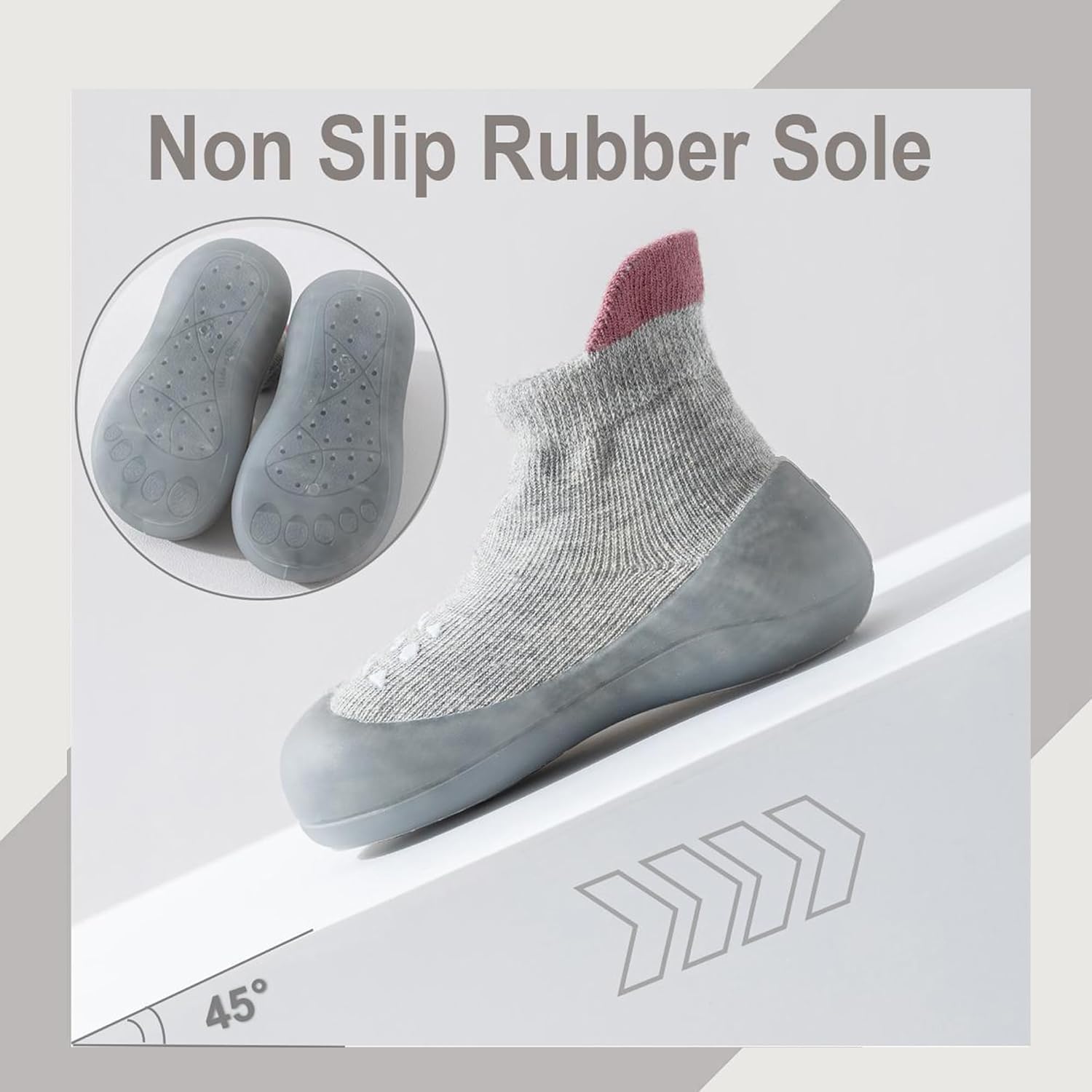 Hstyle Baby Sock Shoes Toddler