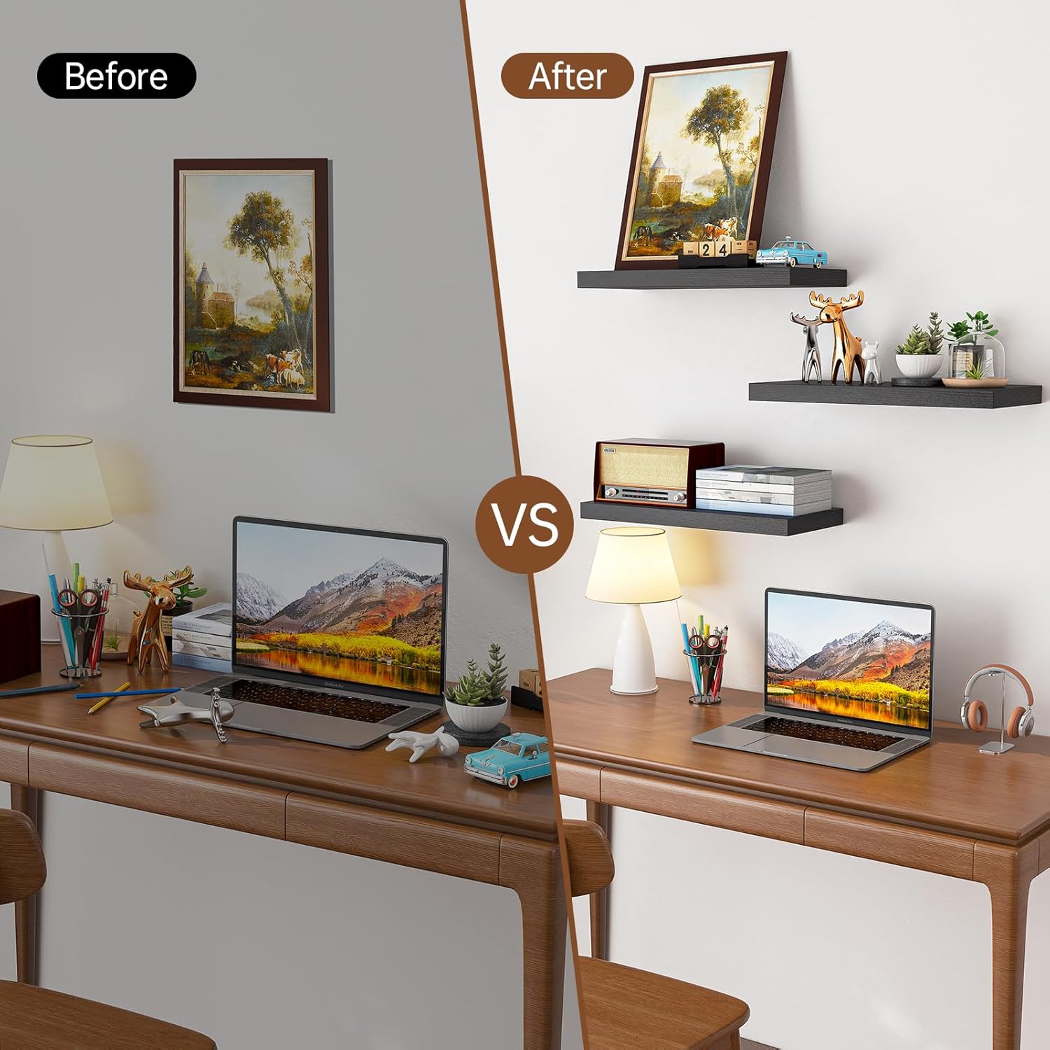 BAYKA Floating Shelves for Wall