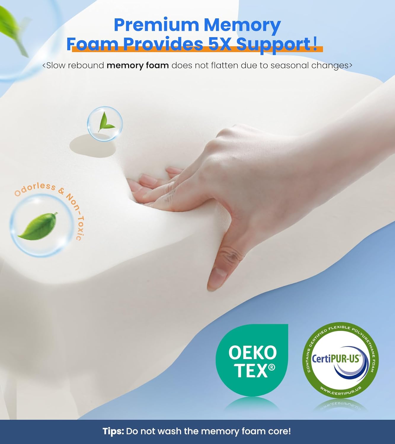 Ultra Pain Relief Cooling Pillow