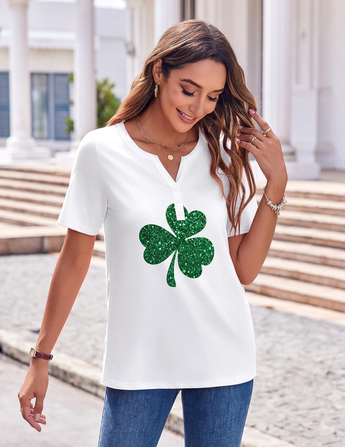 Zeagoo Womens Summer Tops Casual