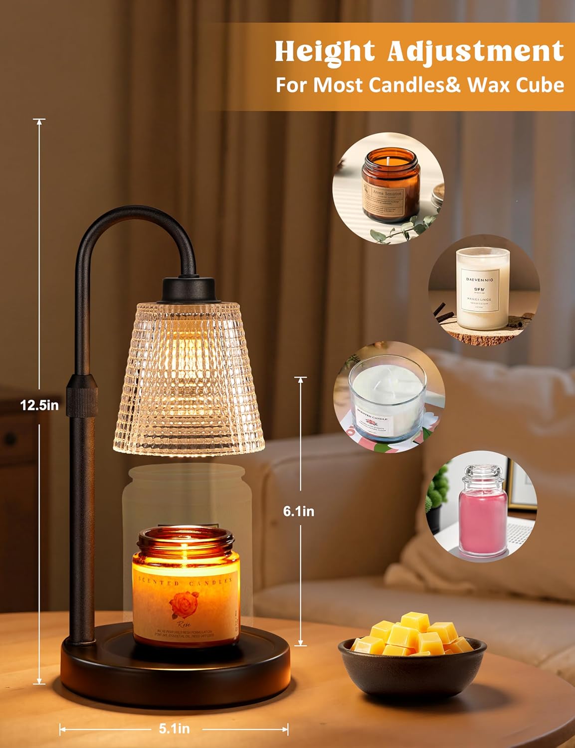 Innqoo Candle Warmer Lamp