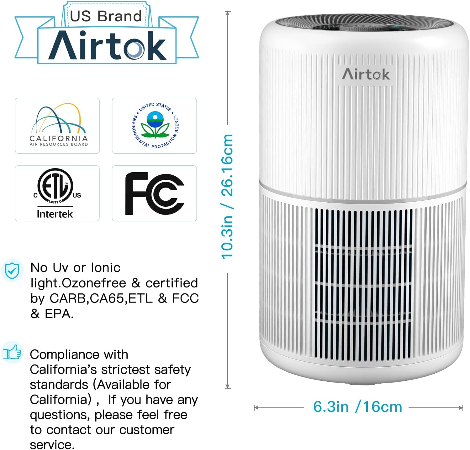 2 Pack Air Purifier