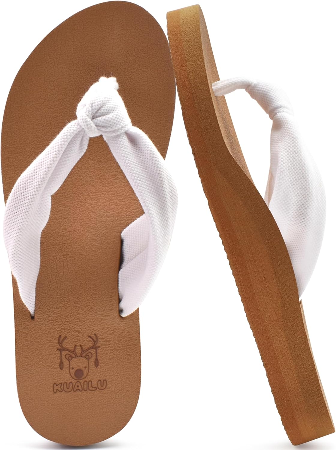 KuaiLu Flip Flops for Women