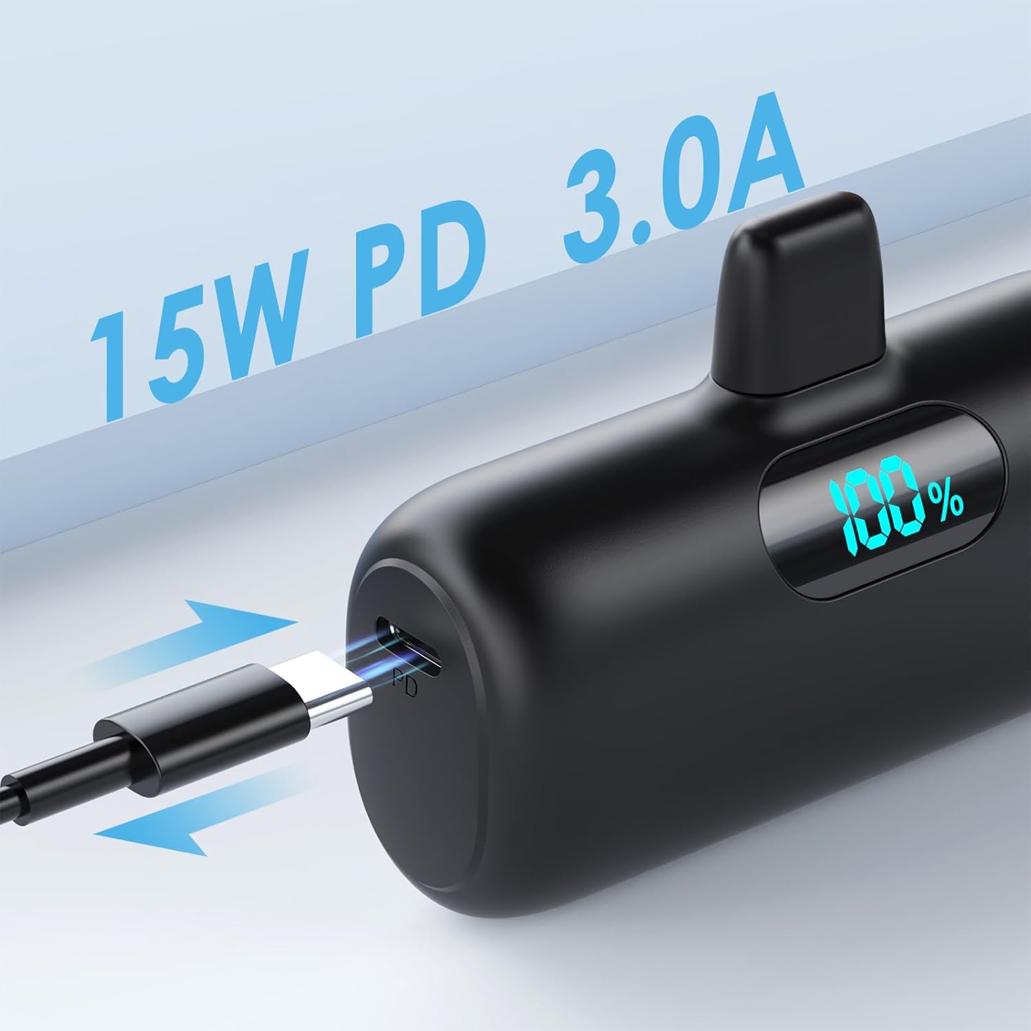 Small Portable Charger for iPhone,Upgraded
