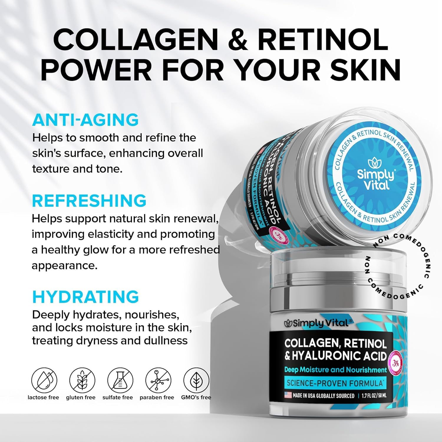 Anti-Aging Face Moisturizer with Retinol
