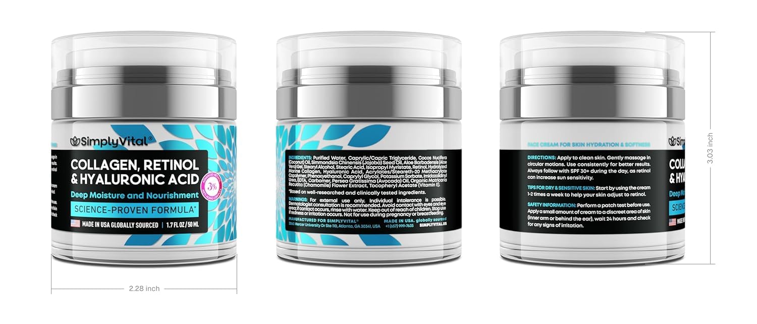 Anti-Aging Face Moisturizer with Retinol