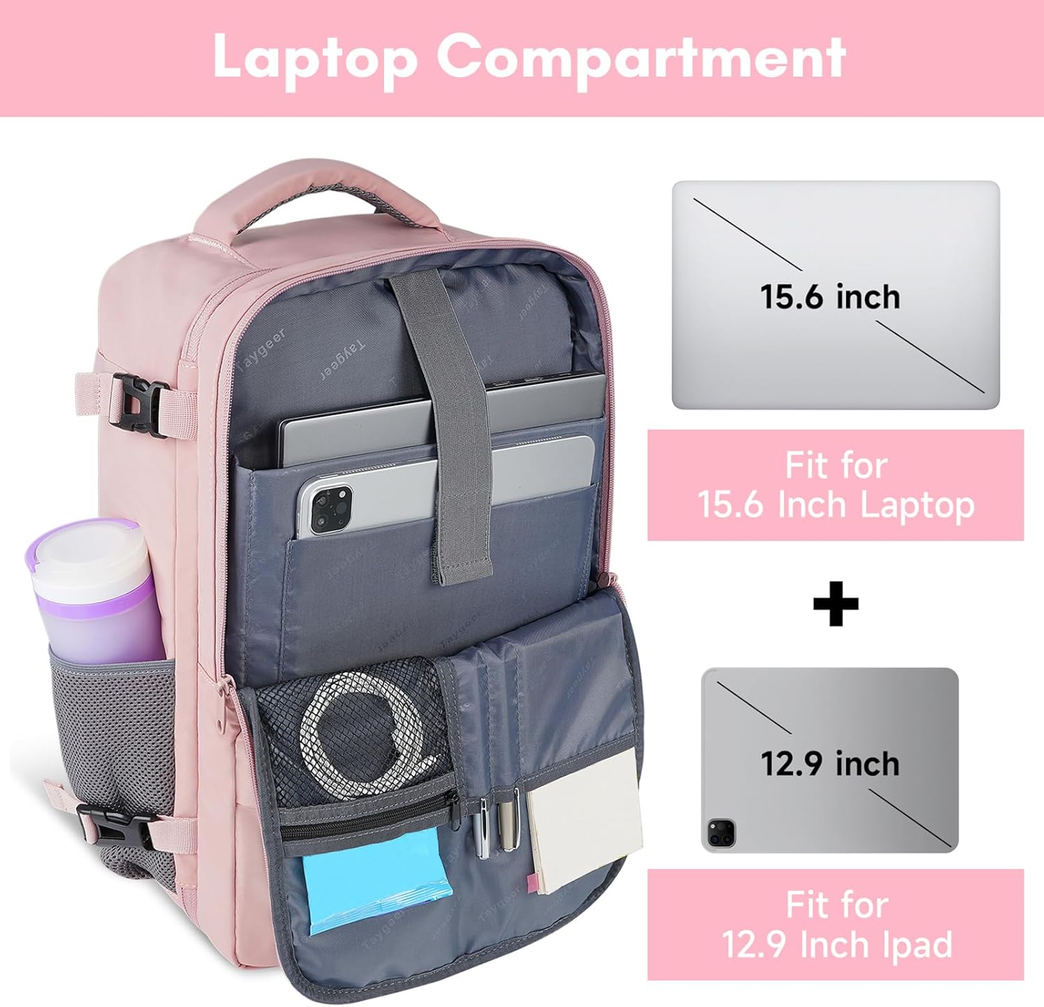 Taygeer Travel Backpack for Women