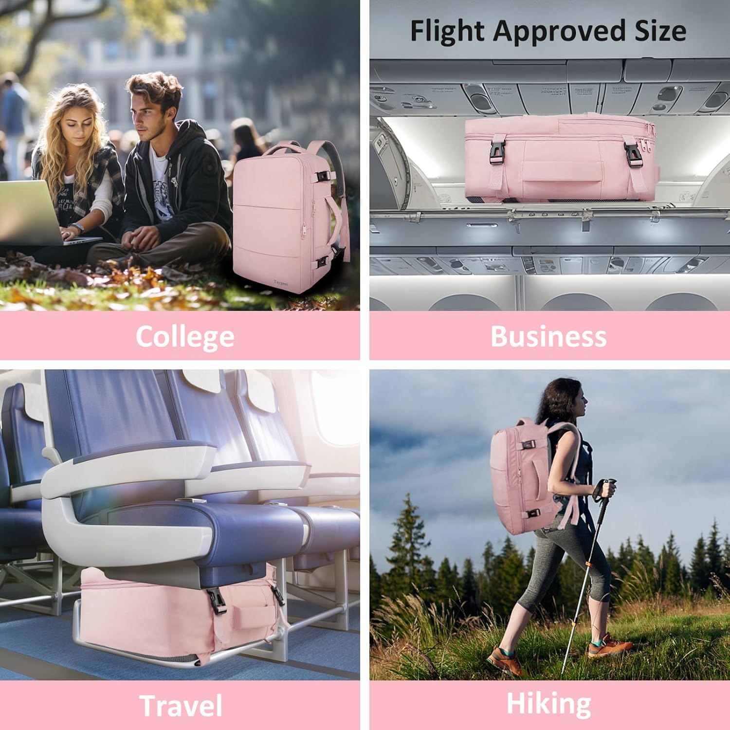 Taygeer Travel Backpack for Women