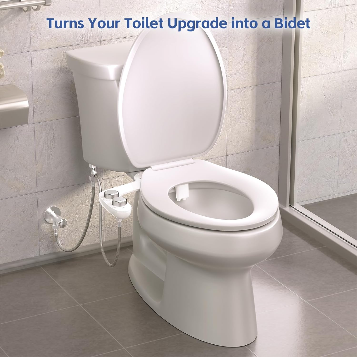 Bidet Attachment for Toilet Seat