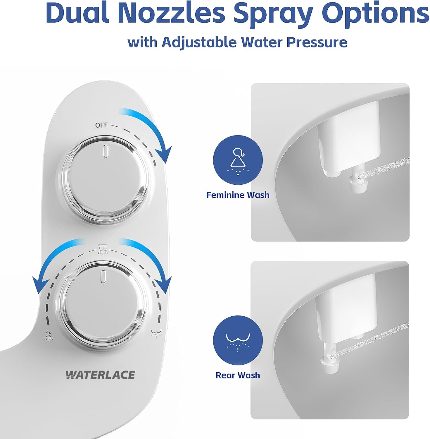 Bidet Attachment for Toilet Seat