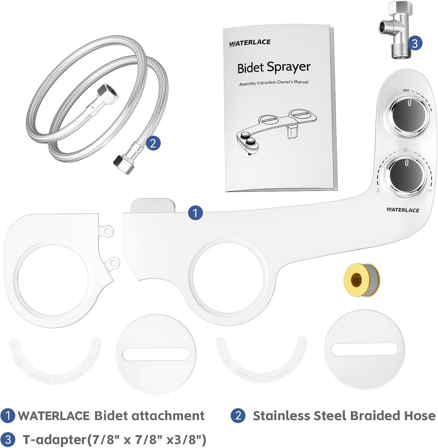 Bidet Attachment for Toilet Seat
