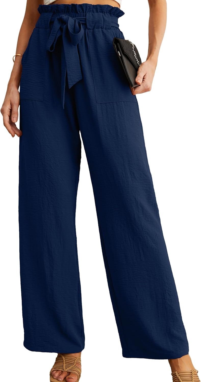 IWOLLENCE Women's Wide Leg Pants