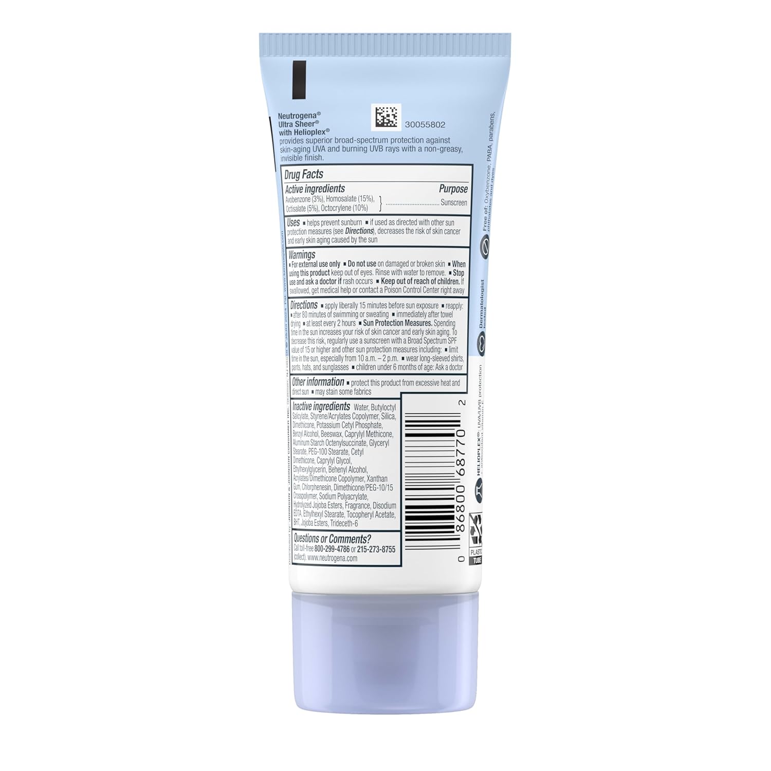 Neutrogena Ultra Sheer Dry-Touch Sunscreen