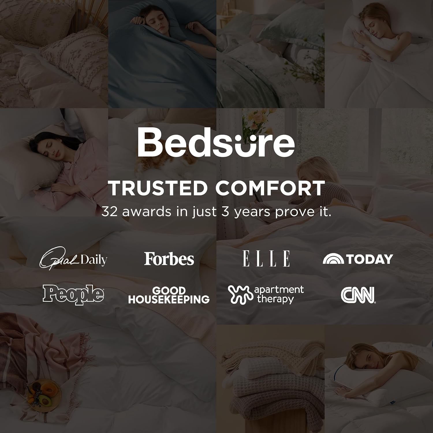 Bedsure Sage Green Duvet Cover