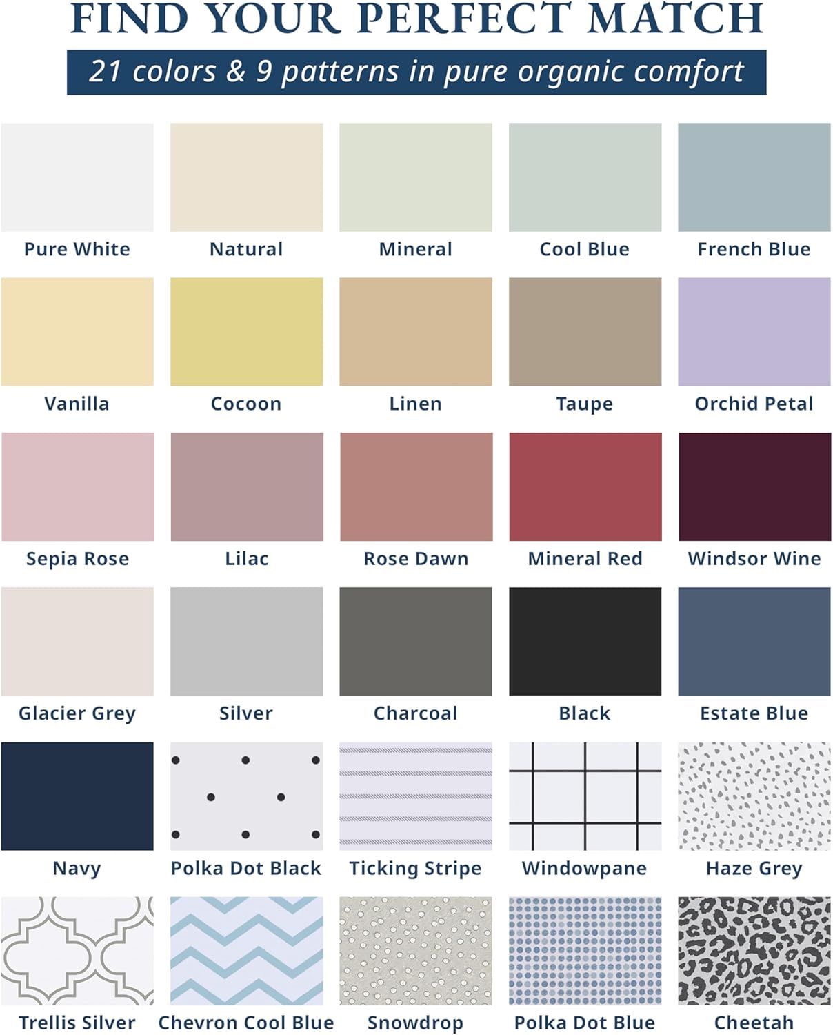 LANE LINEN 100% Organic Cotton