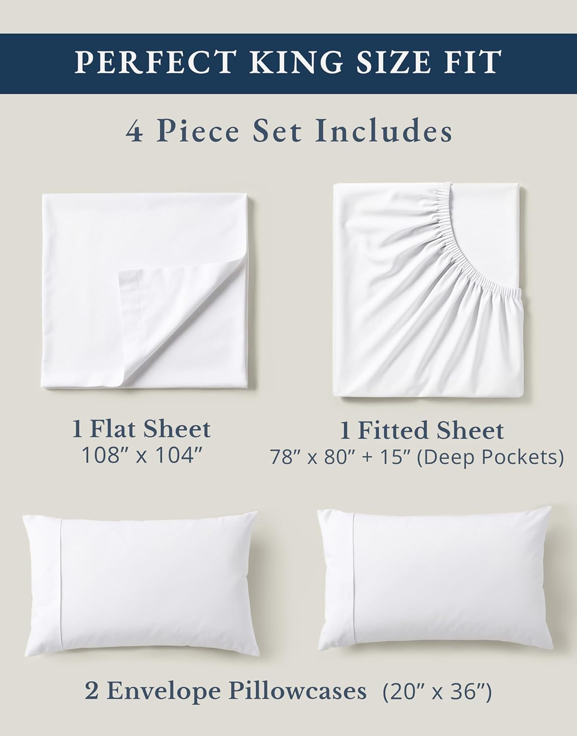 LANE LINEN 100% Organic Cotton