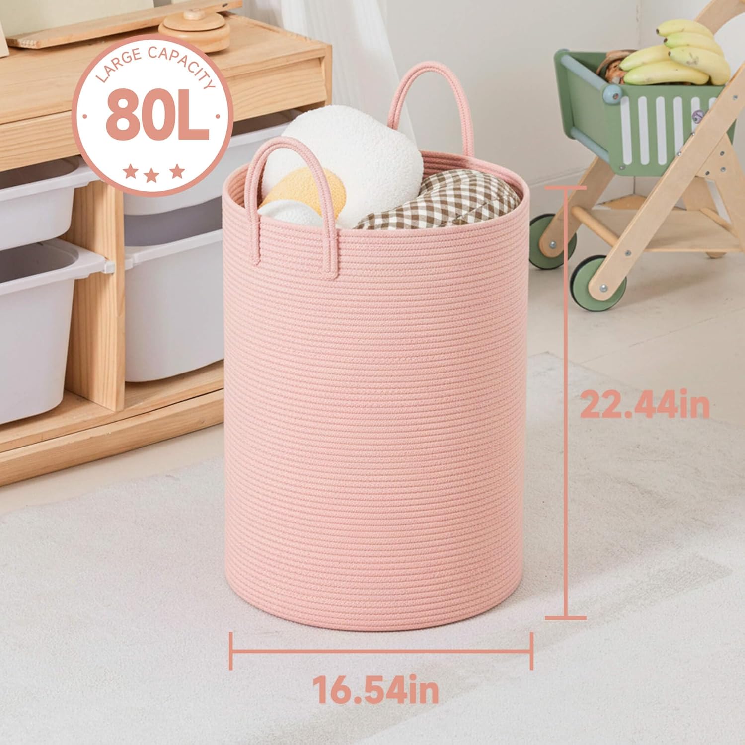 CLHMILY&Z Laundry Hamper Round Storage