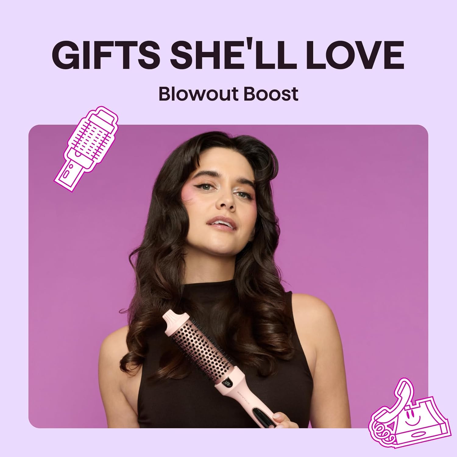 Wavytalk Thermal Brush, Blowout Boost
