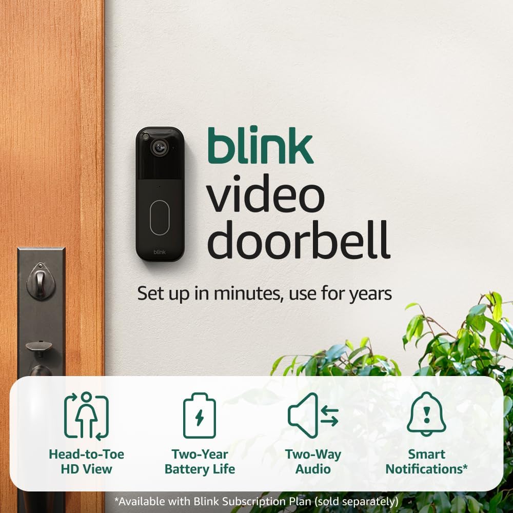 Blink Video Doorbell + Outdoor