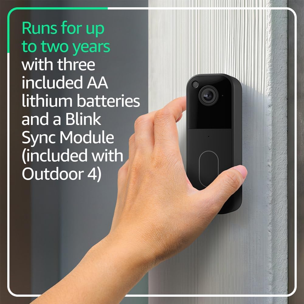 Blink Video Doorbell + Outdoor